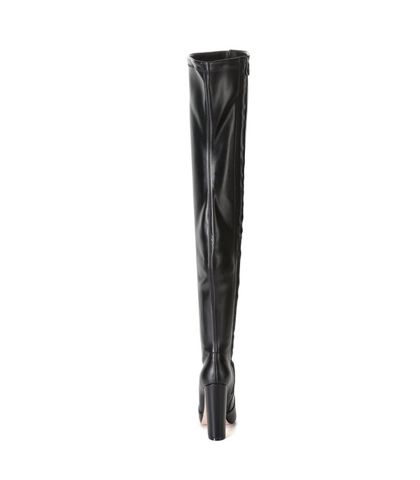 TRINKET - Ultra Lange Overknee Stiefel Schwarz Matt [Größe 38]