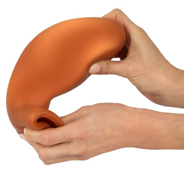 Flexibler Analplug mit Saugfuß - 21cm x 8,4cm