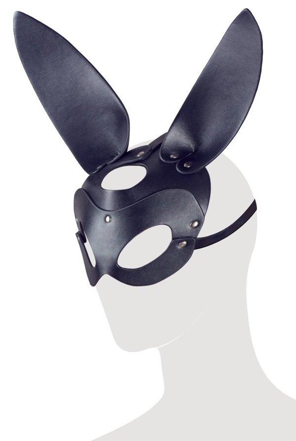 Bunny Mask Kopfmaske mit Hasenohren - Bad Kitty